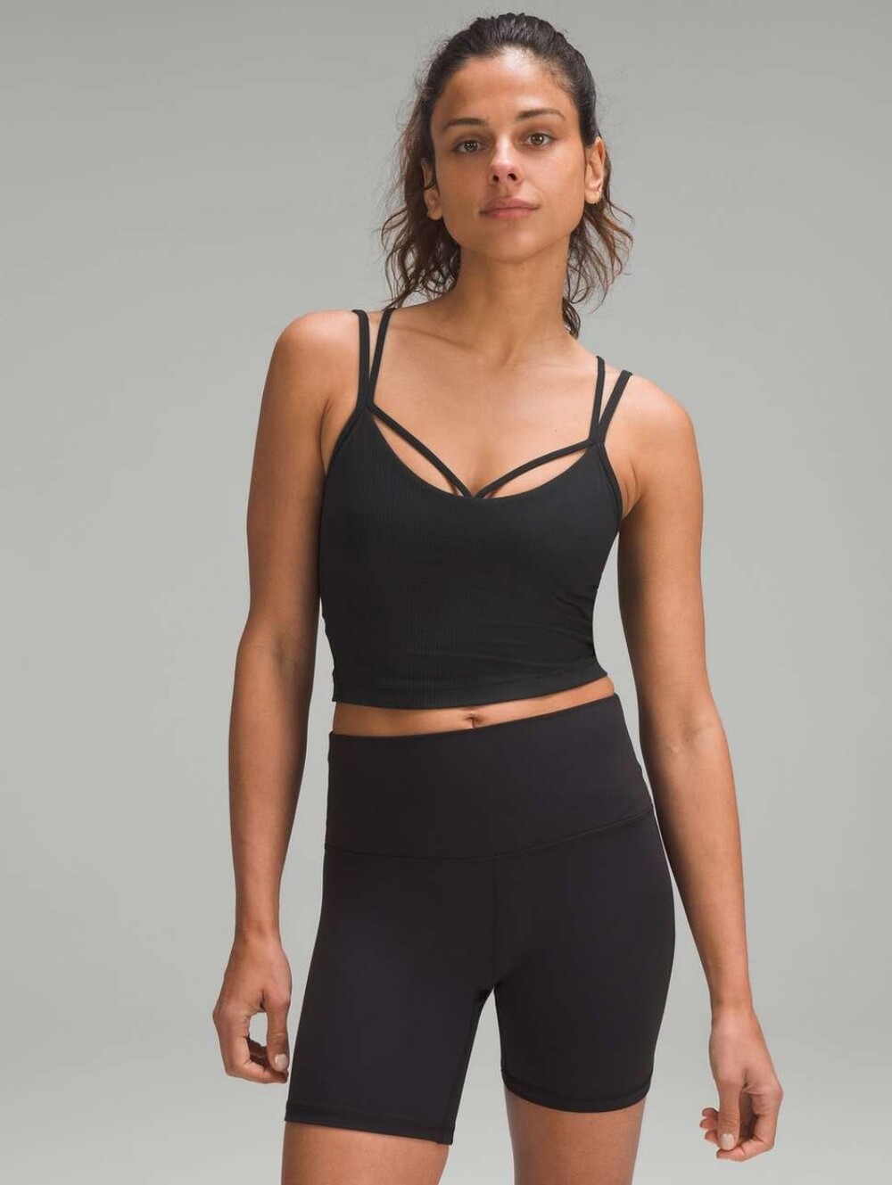 Lululemon Align Strappy Ribbed Tank Top Black